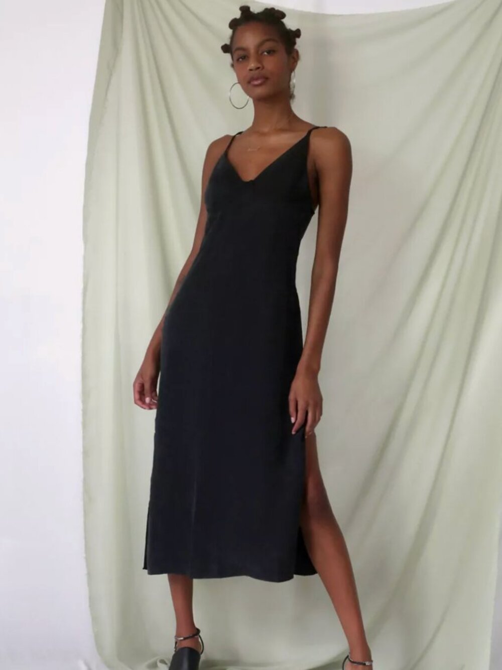 Third Form | Corset Midi Slip Dress